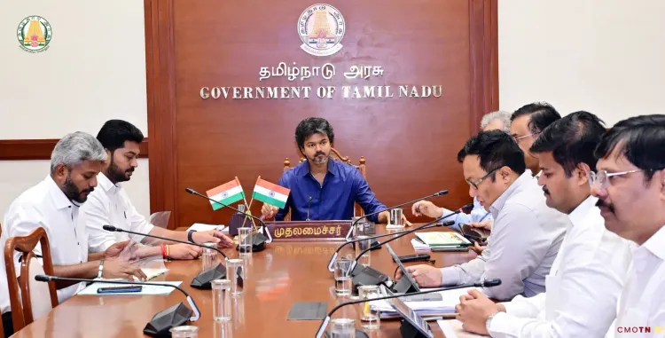 CM Vijay Chairs Natural Resources Review at TN Secretariat