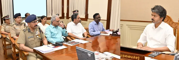 CM Vijay Chairs Review Meet on Crimes Against Women, Children