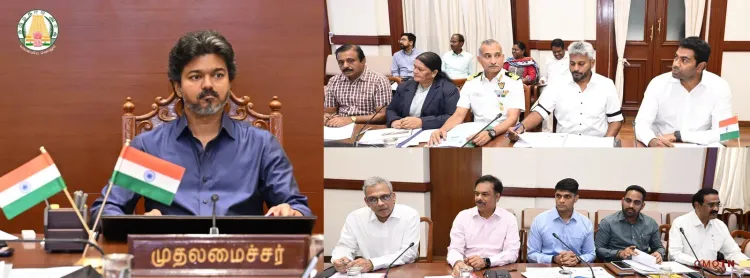 CM Vijay Chairs Youth & Sports Dept Review at Secretariat