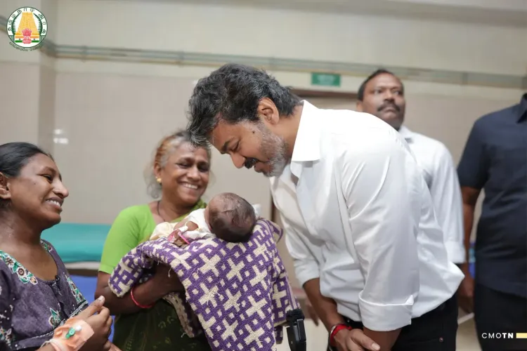 CM Vijay conducts surprise inspection at Chennai maternity hospital