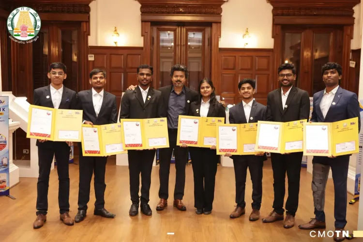 CM Vijay felicitates Tamil Nadu's WorldSkills Shanghai stars
