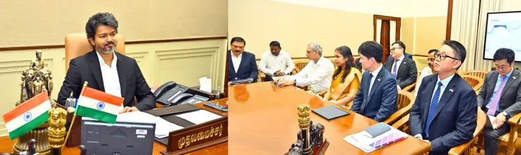 CM Vijay holds talks with HD KSOE on Rs 38,000 cr Thoothukudi shipyard