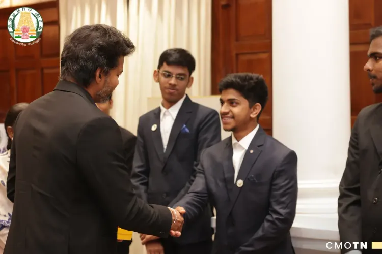 CM Vijay Honours Tamil Nadu's WorldSkills Shanghai Stars