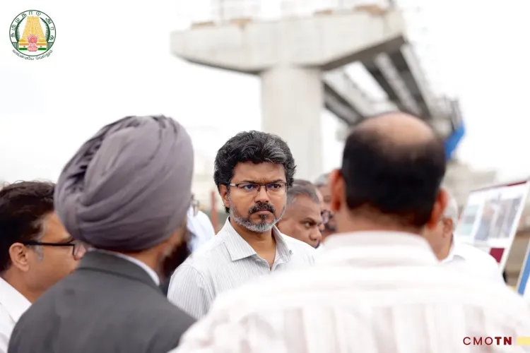 CM Vijay Lays ₹3,108 Cr Foundation for Chennai Ring Main