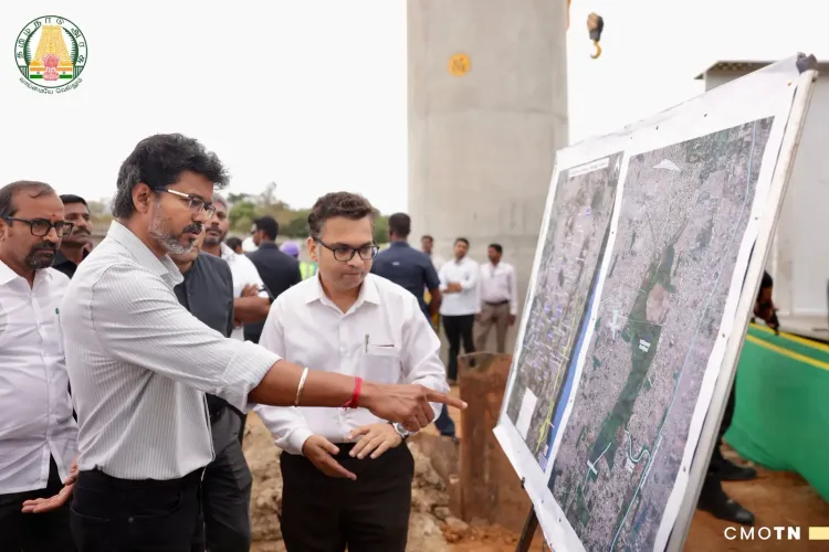 CM Vijay lays Rs 3,108 crore ring water main stone in Chennai