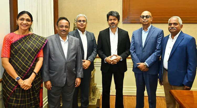 CM Vijay meets Cognizant leadership at Secretariat