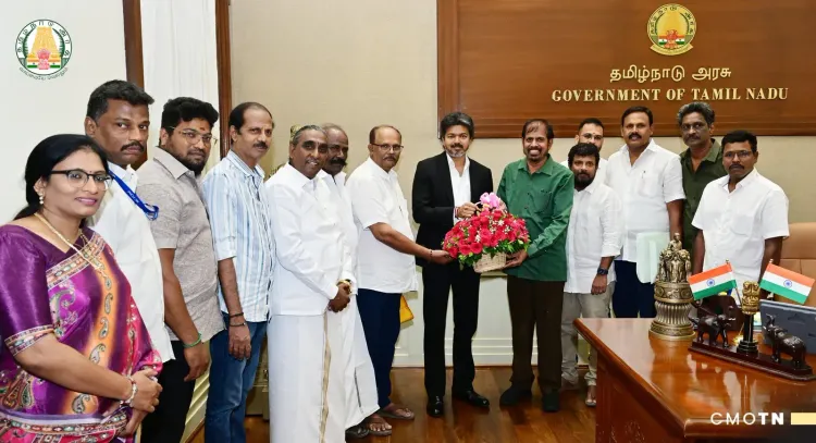CM Vijay Meets FEFSI Leaders at Secretariat