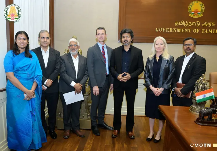 CM Vijay meets Ford Motor Company executives at Secretariat