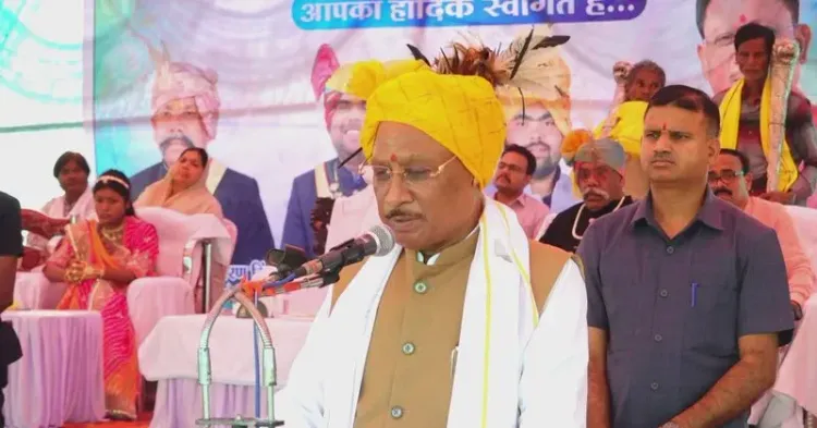 CM Vishnu Deo Sai at Dussehra Mahotsav, Bilaigarh