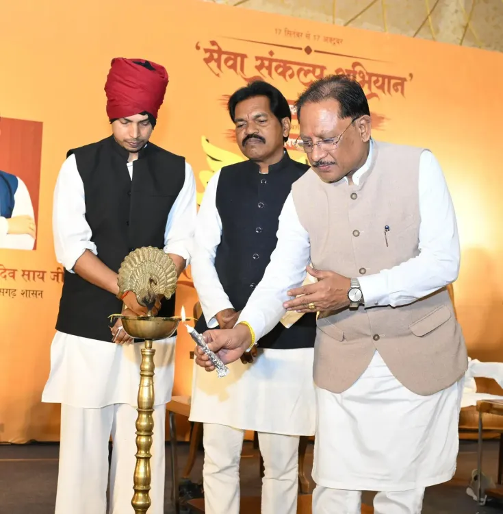 CM Vishnu Deo Sai Honours Martyrs at Raipur Shouryanjali