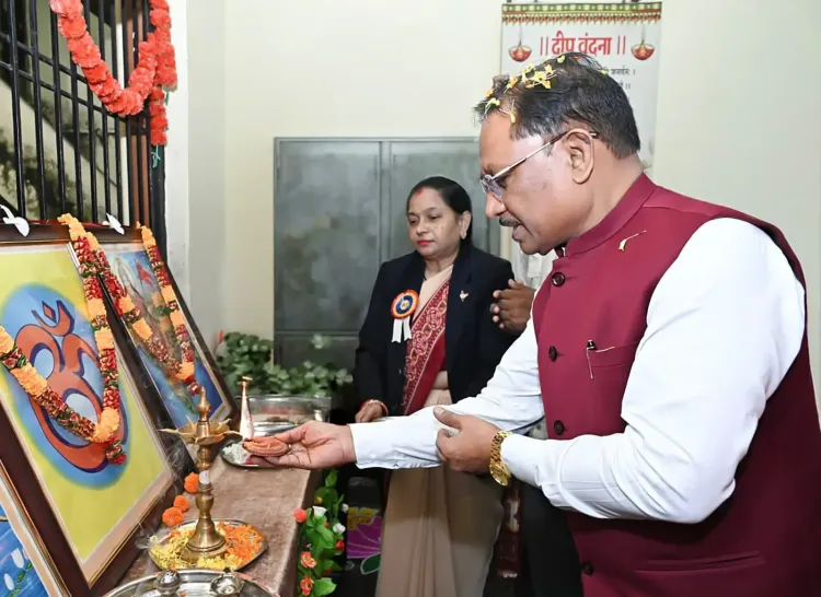 CM Vishnu Deo Sai joins Vande Mataram chorus at Raipur school