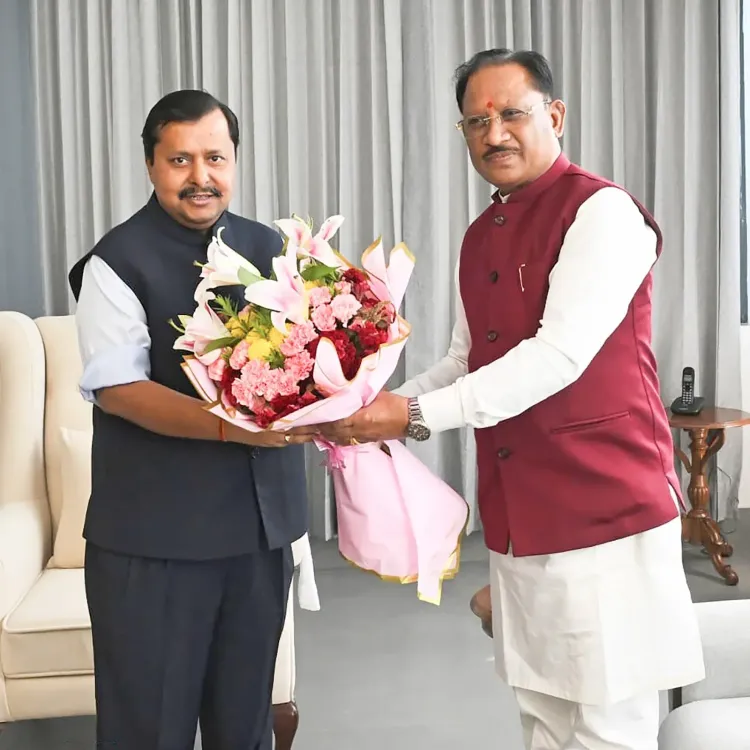 CM Vishnu Deo Sai Meets BJP Chief, Reviews Chhattisgarh Outreach