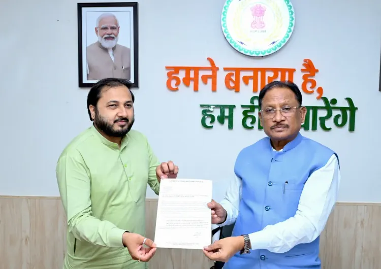 CM Vishnu Deo Sai meets former Chhattisgarh Youth Commission chief