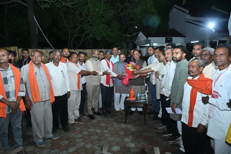 CM Vishnu Deo Sai Meets Village Delegation from Kabirdham