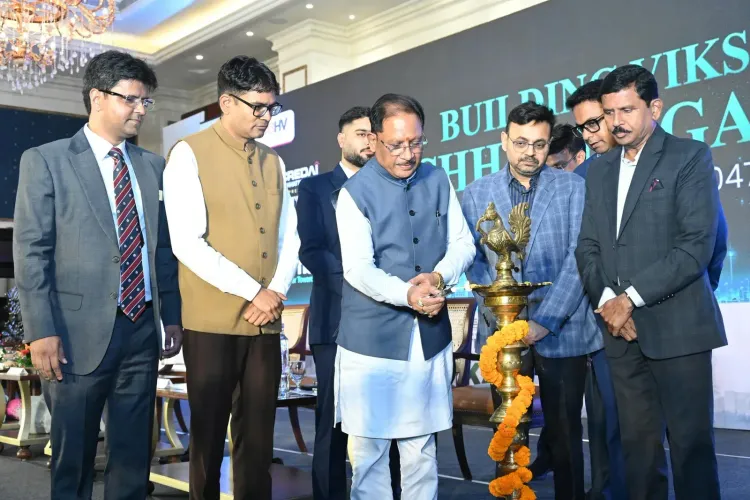 CM Vishnu Deo Sai Pitches Chhattisgarh at CREDAI Statecon-2026