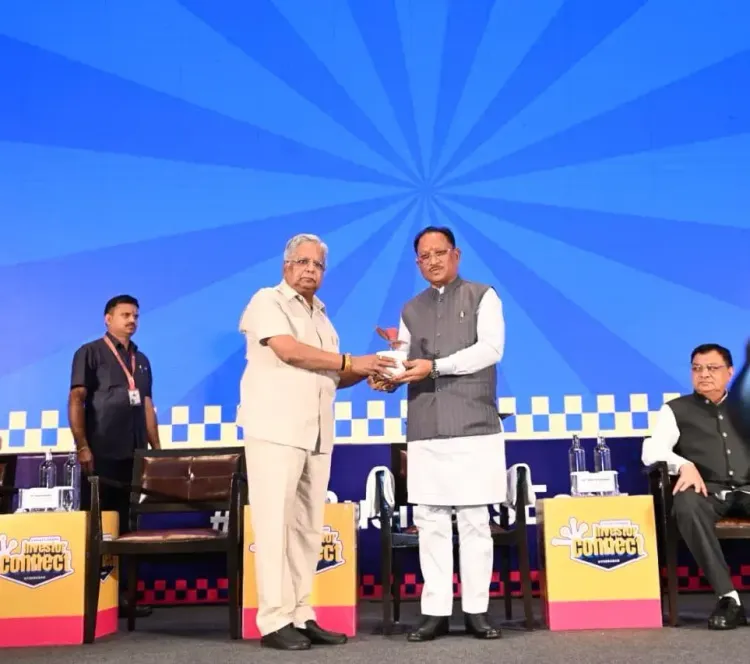 CM Vishnu Deo Sai pitches Chhattisgarh at Hyderabad investor meet