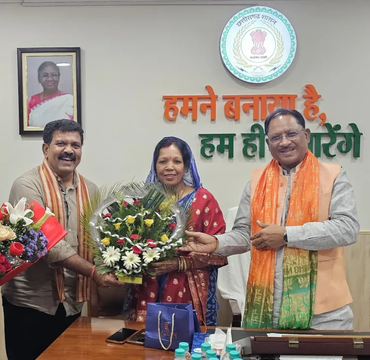 CM Vishnu Deo Sai Thanks Deputy CM Vijay Sharma