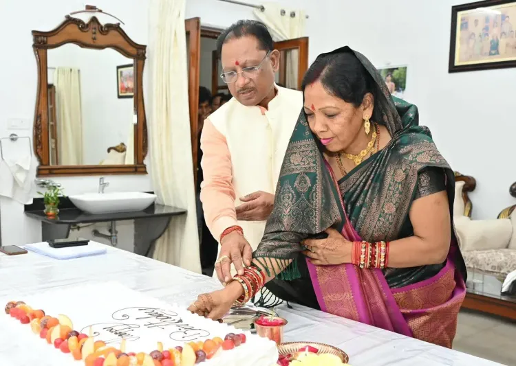 CM Vishnu Deo Sai Thanks Lakshmi Verma for Wishes