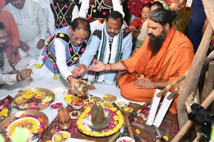 CM Vishnu Dev Sai Observes Hareli Tihar at Nava Raipur Residence