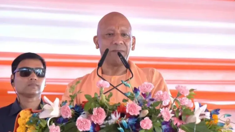 CM Yogi Accuses SP of Opposing Social Justice Icons