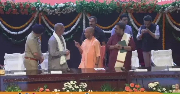 CM Yogi at UP Police song 'Khaki Ka Sitara' launch in Lucknow