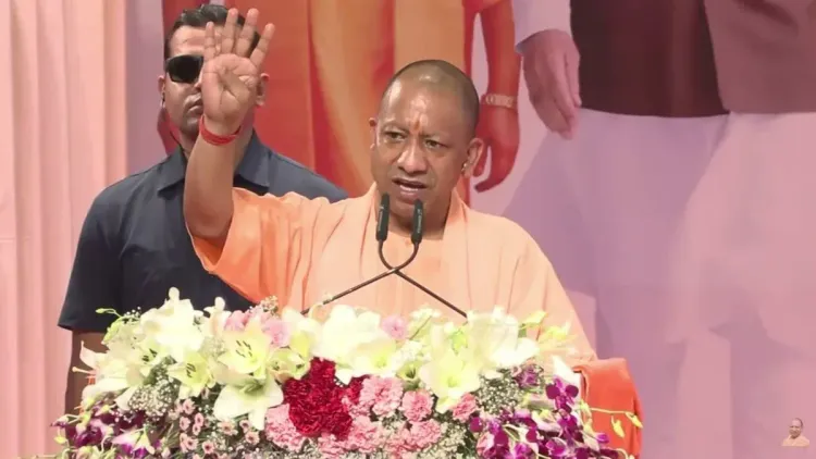 CM Yogi Claims 82 Lakh UP Homes Built Since 2017