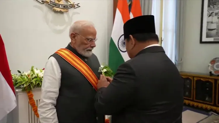 CM Yogi Congratulates PM Modi on Indonesia's Top Honour