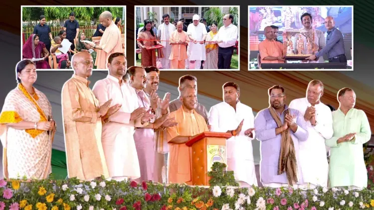 CM Yogi credits PM Modi for 'New UP' industry, welfare push