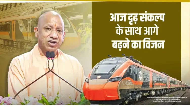 CM Yogi Flags Cleaner Stations, Better Safety on Indian Railways