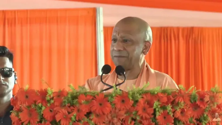 CM Yogi Flags Mathura Ghat Bridge SP Left Unbuilt for 4 Terms