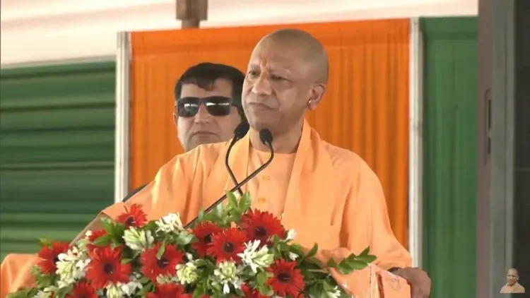 CM Yogi Hits Out at 'Corrupt' Opposition Over UP Mafia Raj Era
