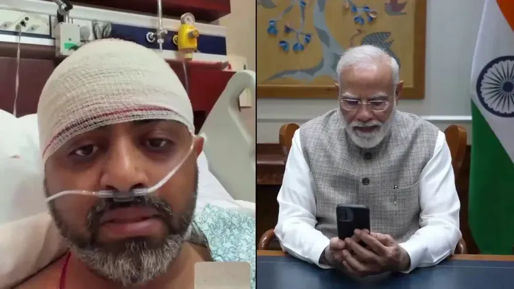 CM Yogi honours PM Modi's personal call to Captain Smit Machchhar