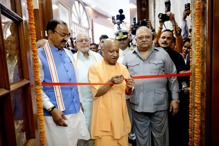 CM Yogi Inaugurates Podcast Studio, Digital Library at Vidhan Bhavan