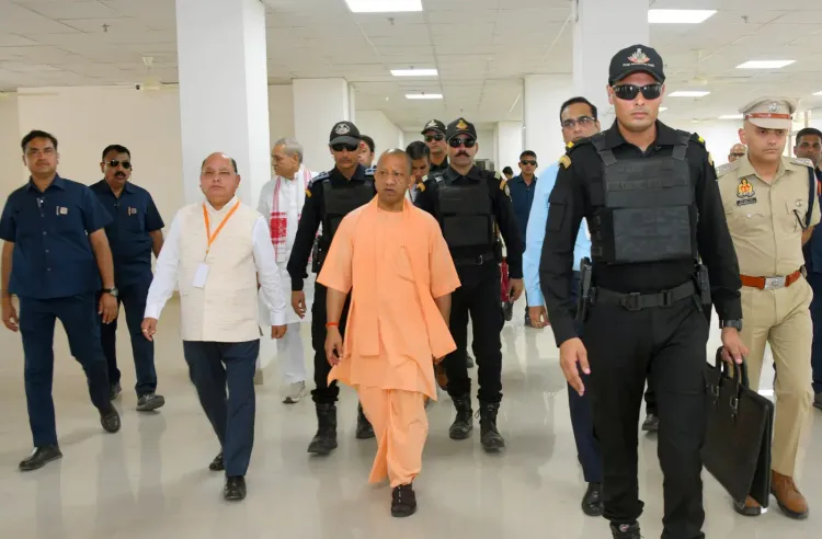 CM Yogi Inspects Raja Mahendra Pratap Singh University, Aligarh