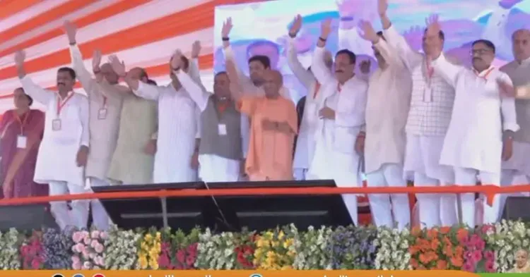 CM Yogi Launches ₹613 Cr Projects in Saharanpur