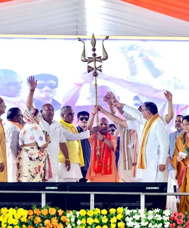 CM Yogi launches ₹706 cr projects in Ambedkar Nagar