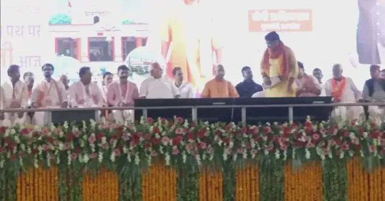 CM Yogi Launches 77 Projects Worth ₹504 Cr in Basti