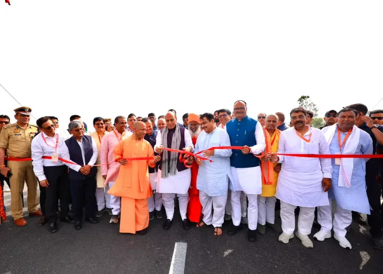 CM Yogi Launches Highway Projects Worth Rs 4,850 Cr in Lucknow