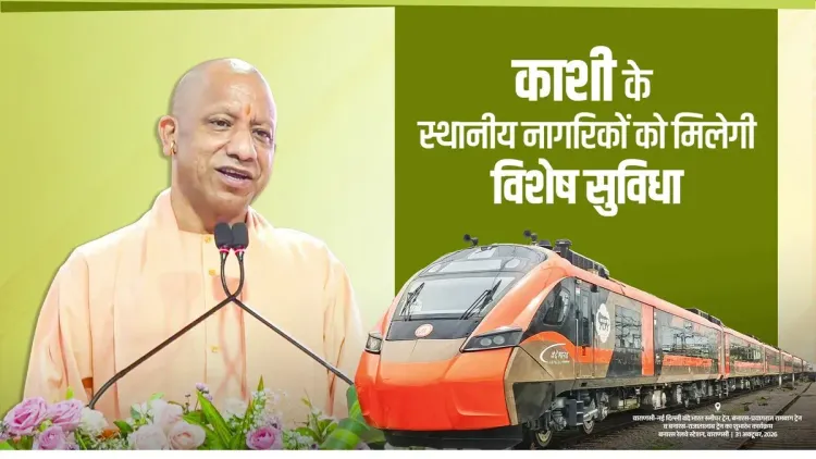 CM Yogi launches Kashi-Prayagraj MEMU at ₹220 monthly pass