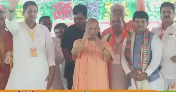 CM Yogi Launches Rs 1,003 Crore Projects in Bijnor