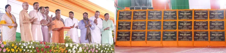 CM Yogi launches Rs 208 crore GIDA flatted factory, EWS housing in Gorakhpur