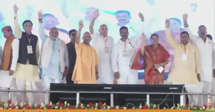 CM Yogi Launches Rs 456 Crore Projects in Deoria