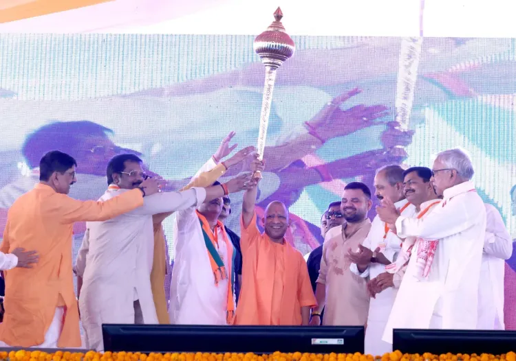 CM Yogi launches Rs 516 cr projects in Gonda, UP