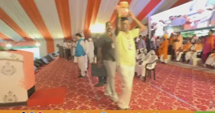 CM Yogi launches Samrasta Sankalp Abhiyan in Varanasi on Sant Ravidas's 650th birth anniversary year