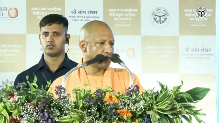 CM Yogi Links Clean Diet to Good Health in UP Message