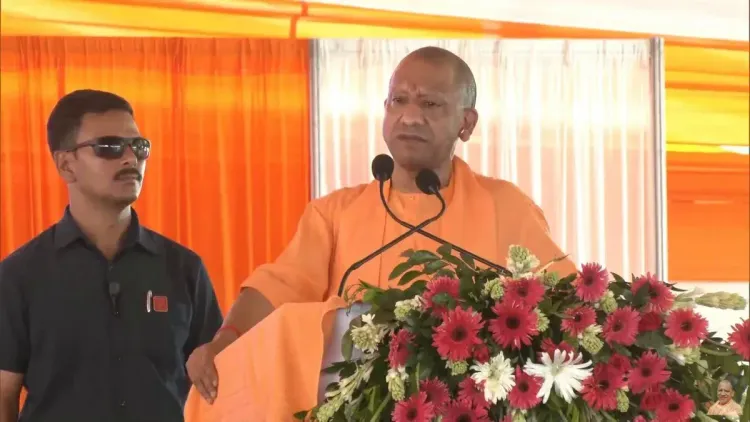 CM Yogi Links UP's Development to BJP Voter Support