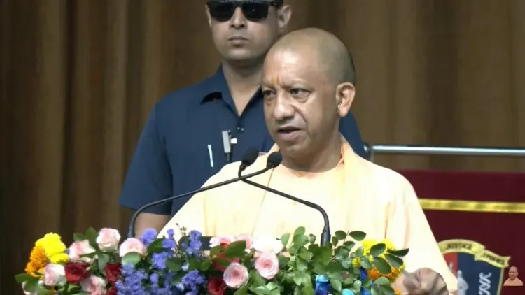 CM Yogi Links UP's Law-and-Order Gains to Job Creation Push