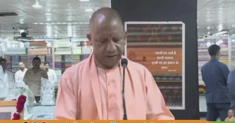 CM Yogi marks Gandhi Jayanti at Lucknow event