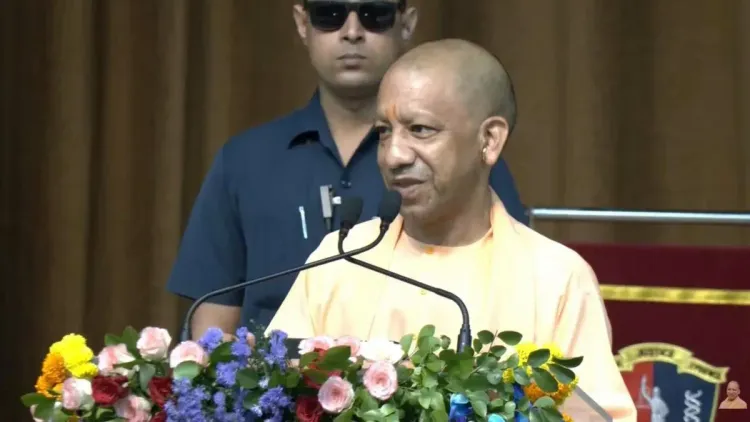 CM Yogi on Land Mafia: 'World's Largest Civil Police Was Helpless'