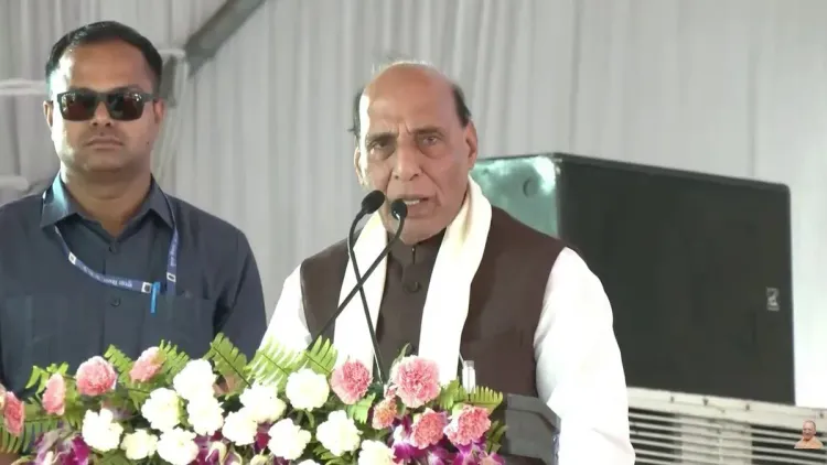 CM Yogi, Rajnath Singh Launch Navy Shaurya Vatika in Lucknow